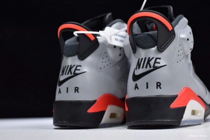 Bmlin Shoes Reflective 3M 6 CI4072-001 JSP Air Jordan Infrared 0701